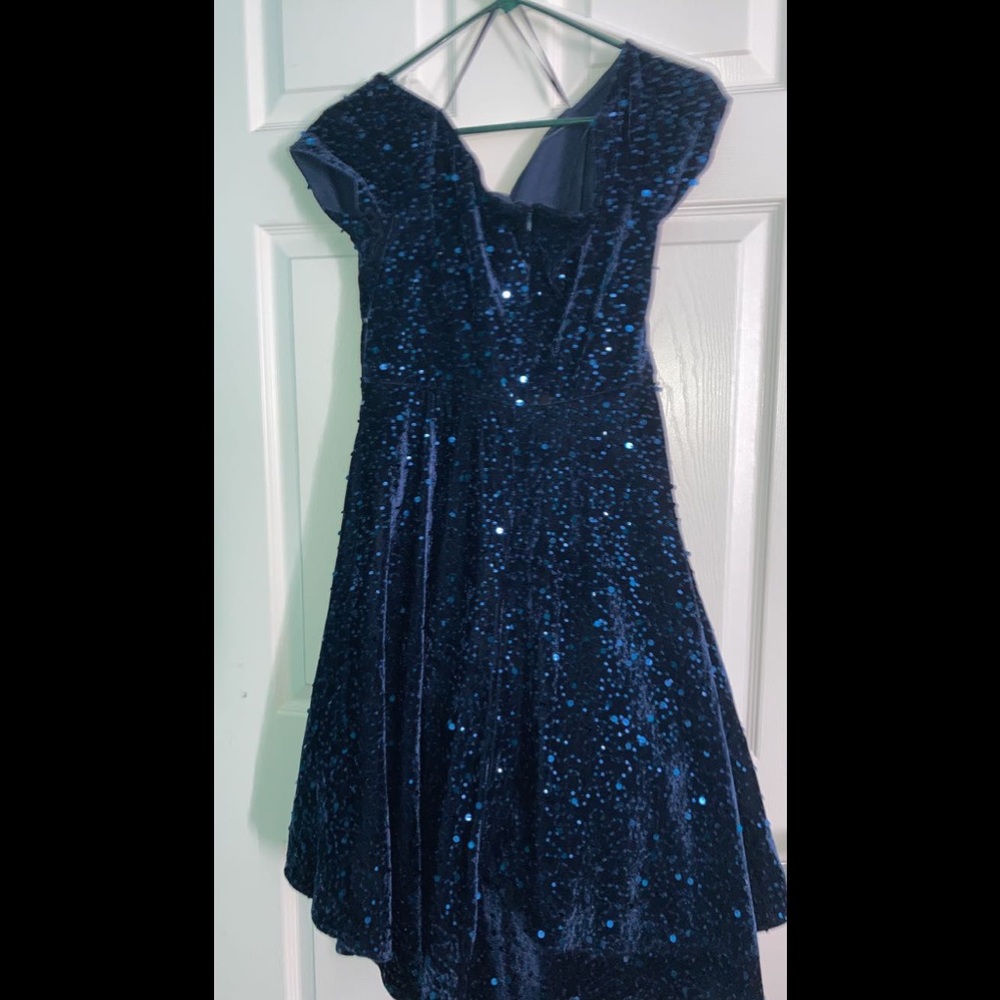 Navy Blue Macy’s Dress
